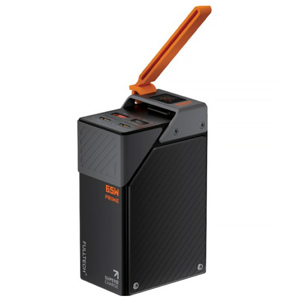 Повербанк PowerBank 30000mAh FULLTECH PRIME PD65W Type-C и USB для быстрой зарядки смартфонов ноутбуков и планшетов черный Box Повербанк PowerBank 30000mAh FULLTECH PRIME PD65W Type-C и USB для быстрой зарядки смартфонов ноутбуков и планшетов черный Box