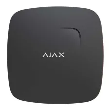 Сповіщувач диму і чадного газу Ajax FireProtect Plus (8EU) UA black для безпеки приміщень з сиреною 85 дБ, автономною роботою та фільтром помилкових спрацьовувань