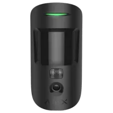 Датчик руху Ajax MotionCam HDR (PhOD) Jeweller black з камерою бездротовий для охоронної системи з автоматичним фото при тривозі та налаштуванням чутливості