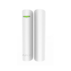 Магнітоконтактний сповіщувач з сенсором удару та нахилу Ajax DoorProtect Plus (white) для охоронної системи, відстань до 1000 м, акумулятор CR123A, чутливість 1-2 см
