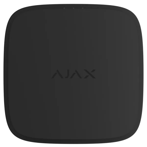 Сповіщувач тепловий Ajax EN54 FireProtect (Heat) black для виявлення пожежі з захистом від підміни та режимами сенсора 124x124x48 мм Сповіщувач тепловий Ajax EN54 FireProtect (Heat) black для виявлення пожежі з захистом від підміни та режимами сенсора 124x124x48 мм