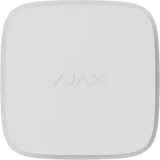 Сповіщувач диму та температури Ajax FireProtect 2 SB (Heat/Smoke) (8EU) white для миттєвого виявлення пожежі з автоматичним оповіщенням