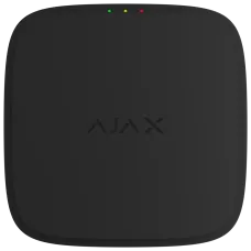 Сповіщувач диму Ajax EN54 FireProtect black з звуковим оповіщенням для пожежної безпеки з двоспектральним оптичним сенсором та захистом від хибних тривог