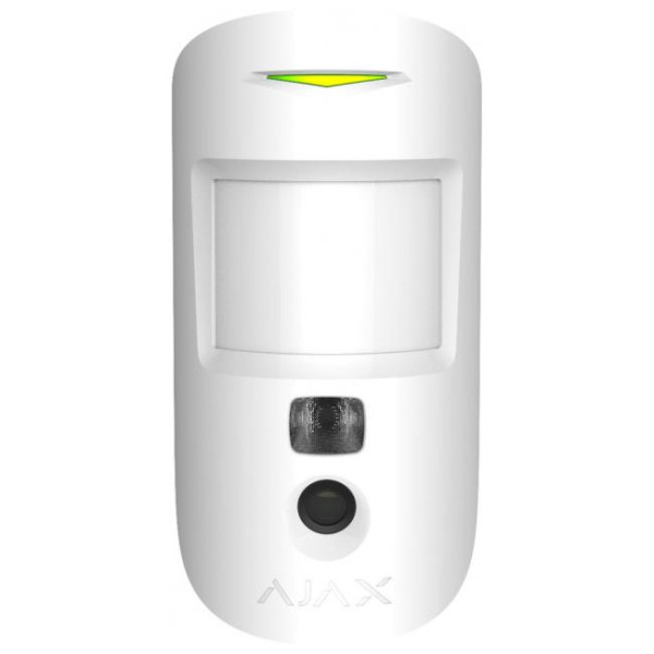 Датчик руху з фотокамерою Ajax MotionCam white EU