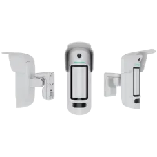 Датчик руху Ajax MotionCam Outdoor HighMount (PhOD) white для охоронної системи з камерою, чутливість до 15 м, захист від хибних тривог, фото за тривогою