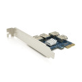 Контролер PCI-Е => USB 3.0, 4 порта, 5Gbps, OEM Контролер PCI-Е => USB 3.0, 4 порта, 5Gbps, OEM
