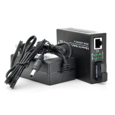 Медиаконвертер POE FT-1G1EPS-20 SC 20 км Fast Ethernet 10/100/1000 Мбит/с для видеонаблюдения и локальной сети