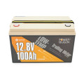 Аккумуляторная батарея LiFePO4 12.8V 100Ah Low-Temp Power Queen для солнечных систем, кемперов, лодок и резервного питания Аккумуляторная батарея LiFePO4 12.8V 100Ah Low-Temp Power Queen для солнечных систем, кемперов, лодок и резервного питания