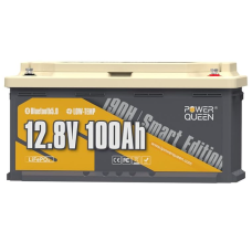 Акумуляторна батарея LiFePO4 Power Queen RV190 12.8V 100Ah H190 для сонячних електростанцій, кемперів, резервного живлення та електротранспорту
