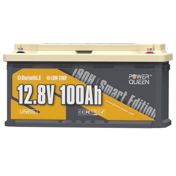 Аккумуляторная батарея LiFePO4 RV190 12.8V 100Ah H190 для солнечных систем, кемперов и резервного питания Аккумуляторная батарея LiFePO4 RV190 12.8V 100Ah H190 для солнечных систем, кемперов и резервного питания
