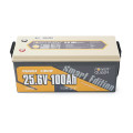 Аккумуляторная батарея LiFePO4 Power Queen 25.6V 100Ah BT 2560Wh BMS 100A для солнечных систем, автономного дома и резервного питания Аккумуляторная батарея LiFePO4 Power Queen 25.6V 100Ah BT 2560Wh BMS 100A для солнечных систем, автономного дома и резервного питания