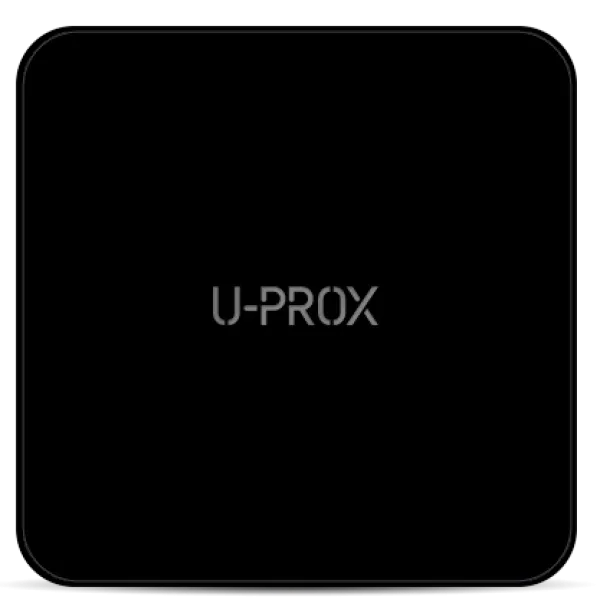 Бездротова внутрішня сирена U-Prox Siren Black для охоронної системи, з трьома рівнями гучності до 85 Db, підключенням зовнішнього датчика та двома батареями CR123A Бездротова внутрішня сирена U-Prox Siren Black для охоронної системи, з трьома рівнями гучності до 85 Db, підключенням зовнішнього датчика та двома батареями CR123A