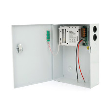 ДБЖ EuroPower EP-UPS-1205HC(M) 12V 5A для відеоспостереження та охоронних систем під LiFePO4 АКБ 12V 7Ah металевий корпус