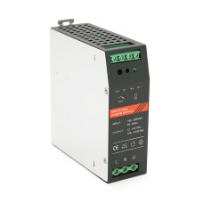 Блок живлення EuroPower EP-PS-12120DIN 12В 10А 120Вт на DIN-рейку металевий для систем відеоспостереження та автоматизації