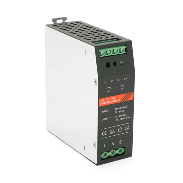 Блок питания EuroPower EP-PS-12120DIN 12В 10А 120Вт на DIN-рейку для систем видеонаблюдения и контроля доступа Блок питания EuroPower EP-PS-12120DIN 12В 10А 120Вт на DIN-рейку для систем видеонаблюдения и контроля доступа