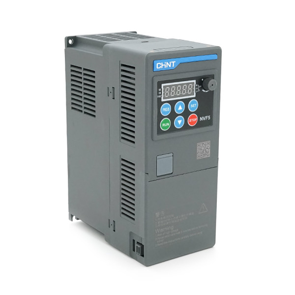 Преобразователь частоты CHINT NVF5-5.5/TS4-B, 5,5 кВт, 380В, 400Гц-max, векторный, 3 фазы Преобразователь частоты CHINT NVF5-5.5/TS4-B, 5,5 кВт, 380В, 400Гц-max, векторный, 3 фазы