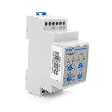 Реле контролю фаз CHINT NJYB3-13 AC220V 3F4P для захисту трифазної мережі від перенапруги, обриву та перекосу фаз