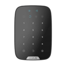 Бездротова клавіатура Ajax Keypad Plus black для охоронної системи з довгим терміном роботи батареї та захистом від підробки і глушіння