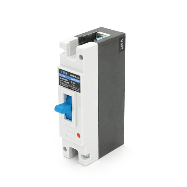 Однополюсний автомат постійного струму YRM1Z-250 DC MCCB 1P 250A 250VDC, 2 штуки в упаковці, ціна за 1 штуку Однополюсний автомат постійного струму YRM1Z-250 DC MCCB 1P 250A 250VDC, 2 штуки в упаковці, ціна за 1 штуку