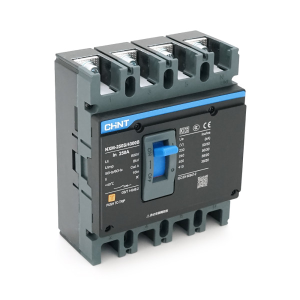 Автоматический выключатель переменного тока NXM-250S-4300B, 4P, 250A, 415V для защиты электрических сетей Автоматический выключатель переменного тока NXM-250S-4300B, 4P, 250A, 415V для защиты электрических сетей