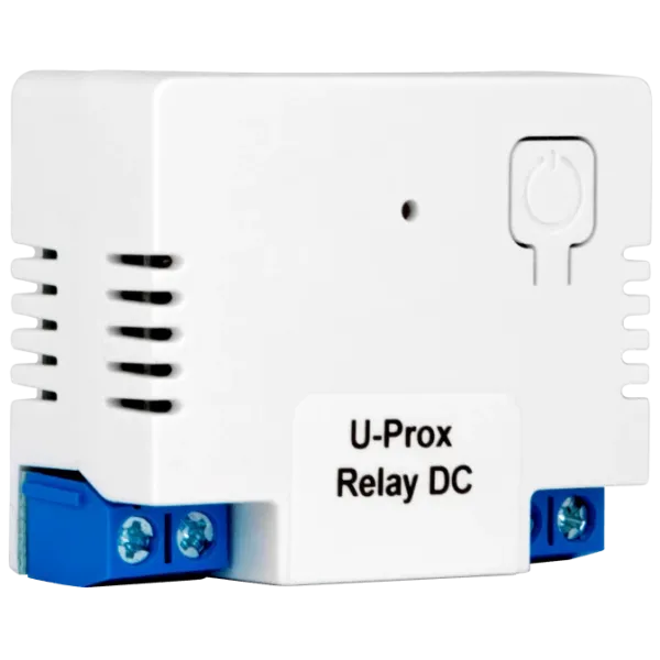 Реле U-Prox Relay DC для управління електрообладнанням з живленням 10,8-14,8В, бістабільне, налаштовуване, з радіозв'язком та захистом від саботажу