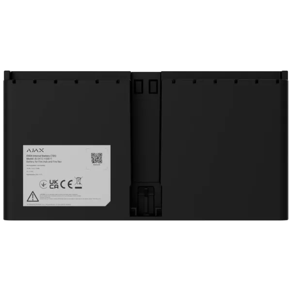 Акумуляторна батарея 8×18650 Li-ion 10А·год для пожежного хабу Fire Hub та ретранслятора Fire Rex Ajax EN54, 72 години автономної роботи чорна Акумуляторна батарея 8×18650 Li-ion 10А·год для пожежного хабу Fire Hub та ретранслятора Fire Rex Ajax EN54, 72 години автономної роботи чорна