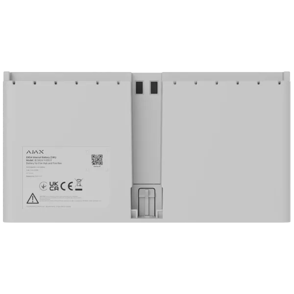 Акумулятор Li-ion 7,4 В 5 А·год EN54 Internal Battery (24h) white для пожежних хабів і ретрансляторів Fire Hub та Fire Rex охоронної системи Акумулятор Li-ion 7,4 В 5 А·год EN54 Internal Battery (24h) white для пожежних хабів і ретрансляторів Fire Hub та Fire Rex охоронної системи