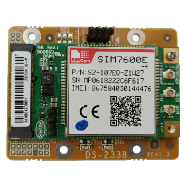 4G модуль DS-PMA-S1 для відеоспостереження, підтримка CAT4, FDD-LTE B1/B3/B7/B8/B20, UMTS/HSDPA/B1/B8, GSM/EDGE 900/1800 МГц, 30x30 мм 4G модуль DS-PMA-S1 для відеоспостереження, підтримка CAT4, FDD-LTE B1/B3/B7/B8/B20, UMTS/HSDPA/B1/B8, GSM/EDGE 900/1800 МГц, 30x30 мм