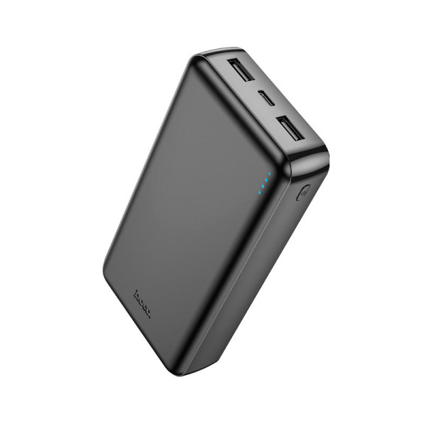 Power Bank HOCO J100A 20000mAh, USB+Type-C, 2A, Black, 0.400kg, Box Power Bank HOCO J100A 20000mAh, USB+Type-C, 2A, Black, 0.400kg, Box