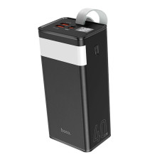Power Bank HOCO J86 40000mAh, 2USB+Type-C+micro, PD20W, ліхтарик, Black, 0.790kg Power Bank HOCO J86 40000mAh, 2USB+Type-C+micro, PD20W, ліхтарик, Black, 0.790kg