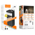 Power Bank HOCO J86 40000mAh, 2USB+Type-C+micro, PD20W, ліхтарик, Black, 0.790kg
