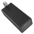 Power Bank HOCO J86 40000mAh, 2USB+Type-C+micro, PD20W, ліхтарик, Black, 0.790kg