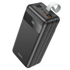 Power Bank HOCO J86B 60000mAh, 4USB+2Type-C+Lighting+micro, 22.5W+PD20W, ліхтарик, Black, 1.33kg Power Bank HOCO J86B 60000mAh, 4USB+2Type-C+Lighting+micro, 22.5W+PD20W, ліхтарик, Black, 1.33kg