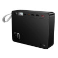 Power Bank HOCO J166 50000mAh, PD20W+22.5W, Black, 1.030kg Power Bank HOCO J166 50000mAh, PD20W+22.5W, Black, 1.030kg