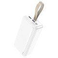 Повербанк HOCO J91B 30000mAh USB Type-C 2A портативное зарядное устройство для смартфонов и планшетов белый Повербанк HOCO J91B 30000mAh USB Type-C 2A портативное зарядное устройство для смартфонов и планшетов белый