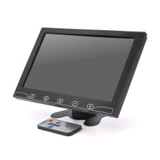Монітор для відеоспостереження 10.1 ", AV + VGA + HDMI + RCA роз'єми, 1024 * 600ips, 12-24V, BOX