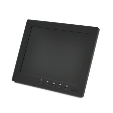 Монітор для відеоспостереження TFT 8" 1024 * 768 (HDMI + VGA + BNC + AV), кут огляду 360 °, IPS, DC: 12V / 1A, BOX