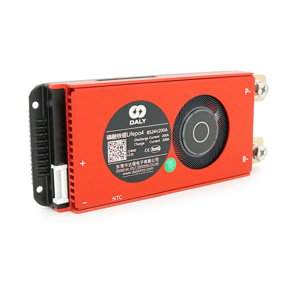 BMS плата DaLy LiFePO4 24V 8S 200200A