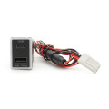 АЗУ врізне 130W-D01T03-С для зарядки устройств, PD+QC, Type-C 100W, USB 30W, LED подсветка, комплект проводов, черный, 33x22x58mm АЗУ врізне 130W-D01T03-С для зарядки устройств, PD+QC, Type-C 100W, USB 30W, LED подсветка, комплект проводов, черный, 33x22x58mm