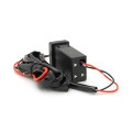 АЗУ врезное 130W-D01T03-Fuse для питания устройств с PD и QC, Type-C 100W, USB 30W, с LED подсветкой и комплектом проводов, черный, 33x22x58mm АЗУ врезное 130W-D01T03-Fuse для питания устройств с PD и QC, Type-C 100W, USB 30W, с LED подсветкой и комплектом проводов, черный, 33x22x58mm