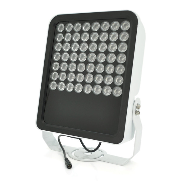 ІЧ-прожектор GY-IR70056. 12V, 56W, 54LED, IP66, 850Нм, кут огляду 90 °, дальність до 200 м. ІЧ-прожектор GY-IR70056. 12V, 56W, 54LED, IP66, 850Нм, кут огляду 90 °, дальність до 200 м.