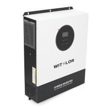 Гібридний інвертор WITSLOR HF11048-B 11 кВт 48 В з MPPT 90-500 В для сонячних електростанцій та резервного живлення дому