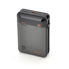 Повербанк FULLTECH PRIME FP42 20000mAh PD65W для швидкого заряджання смартфонів і ноутбуків чорний