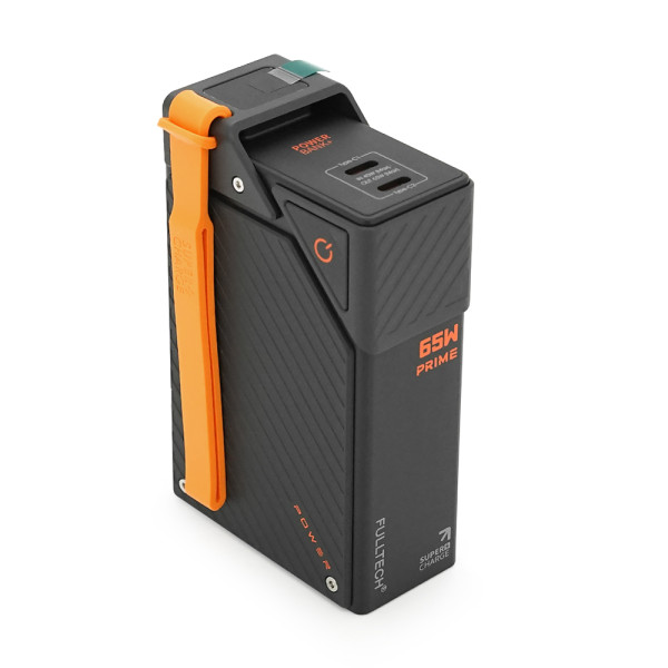 PowerBank FULLTECH PRIME 20000mAh, PD65W+22.5W, Вход: (Type-C), Выход: (USB, Type-C), индикатор заряда, 0,440 кг, Черный, Коробка PowerBank FULLTECH PRIME 20000mAh, PD65W+22.5W, Вход: (Type-C), Выход: (USB, Type-C), индикатор заряда, 0,440 кг, Черный, Коробка