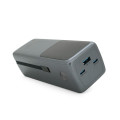 Павербанк Fulltech FP34 30000mAh PD 140W з TFT LCD дисплеєм та 3 виходами USB для швидкого заряджання ноутбуків і мобільних пристроїв