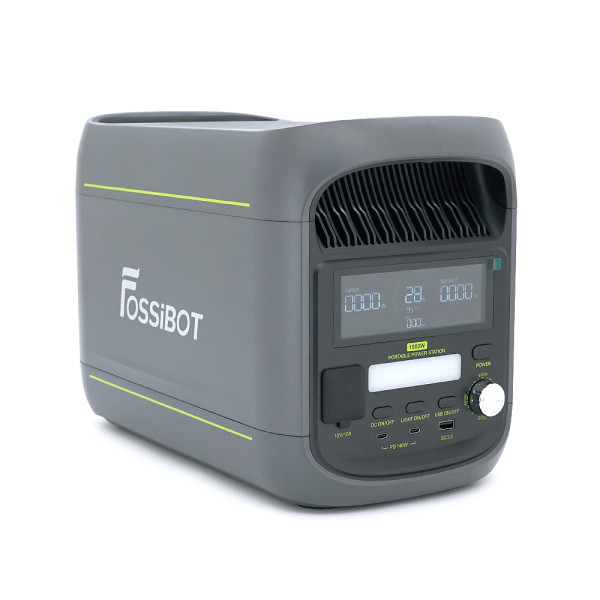 Портативна зарядна станція FOSSiBOT F1800, 1800W/1024Wh LiFePO₄, MPPT 500W max, DC-12V, Car port-12V,AC230V,USB-A,USB-C, 375×206×258mm, 11,25kg Портативна зарядна станція FOSSiBOT F1800, 1800W/1024Wh LiFePO₄, MPPT 500W max, DC-12V, Car port-12V,AC230V,USB-A,USB-C, 375×206×258mm, 11,25kg