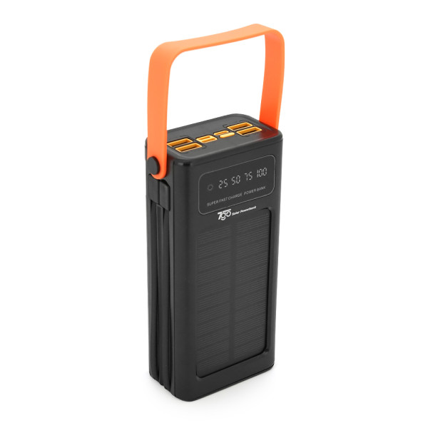 Повербанк GPW-03 30000mAh Solar Li-pol для мобильных устройств и гаджетов, вход Type-C, выходы 4xUSB Type-C, 2xUSB Type-A, Type-C/Lightning Повербанк GPW-03 30000mAh Solar Li-pol для мобильных устройств и гаджетов, вход Type-C, выходы 4xUSB Type-C, 2xUSB Type-A, Type-C/Lightning