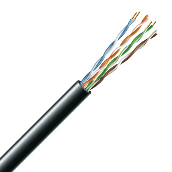 Кабель витая пара ЗЗКМ (UTP медь наружный) Cat. 5e U/UTP PE 4х2х24 AWG, (74269) бухта 305м. Кабель витая пара ЗЗКМ (UTP медь наружный) Cat. 5e U/UTP PE 4х2х24 AWG, (74269) бухта 305м.