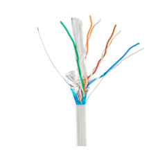 Кабель FTP (внутрішній) бухта 305м 4*2*0.5-CU PE витая пара