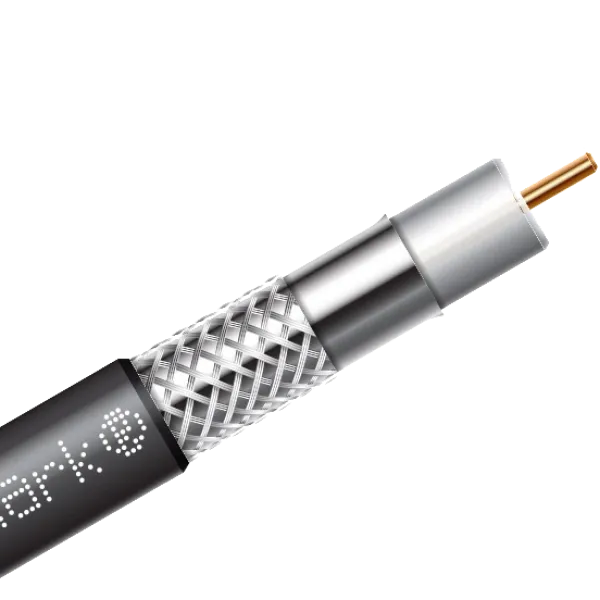 Кабель коаксіальний FinMark RG-58TC90 black 100м Кабель коаксіальний FinMark RG-58TC90 black 100м